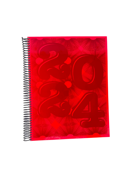 2024 Starburst Planner - Red