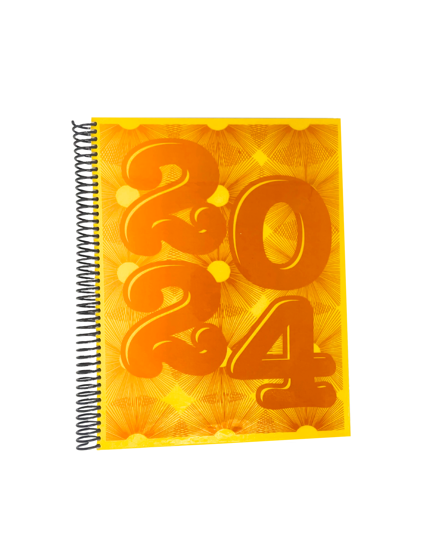 2024 Starburst Planner - Yellow