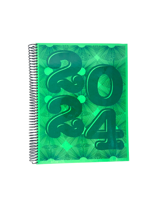 2024 Starburst Planner - Green